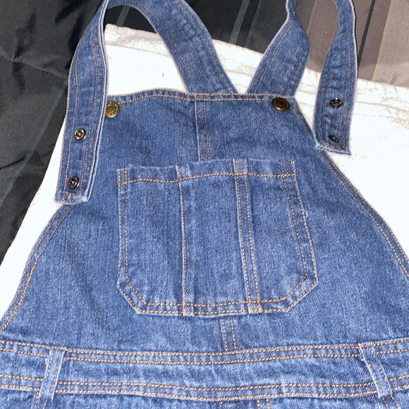Girl’s denim overalls by REQUEST (1121) - Picture 3 of 13